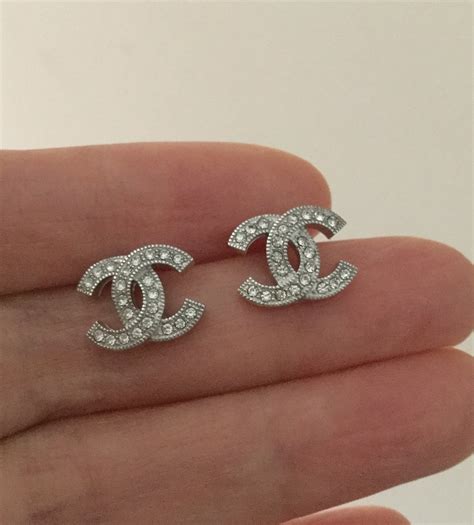 chanel earrings cc price singapore|chanel cc earrings real.